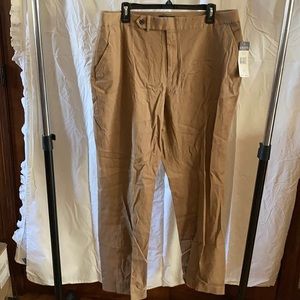 NWT Chaps Business Casual Dark Khaki Size 16